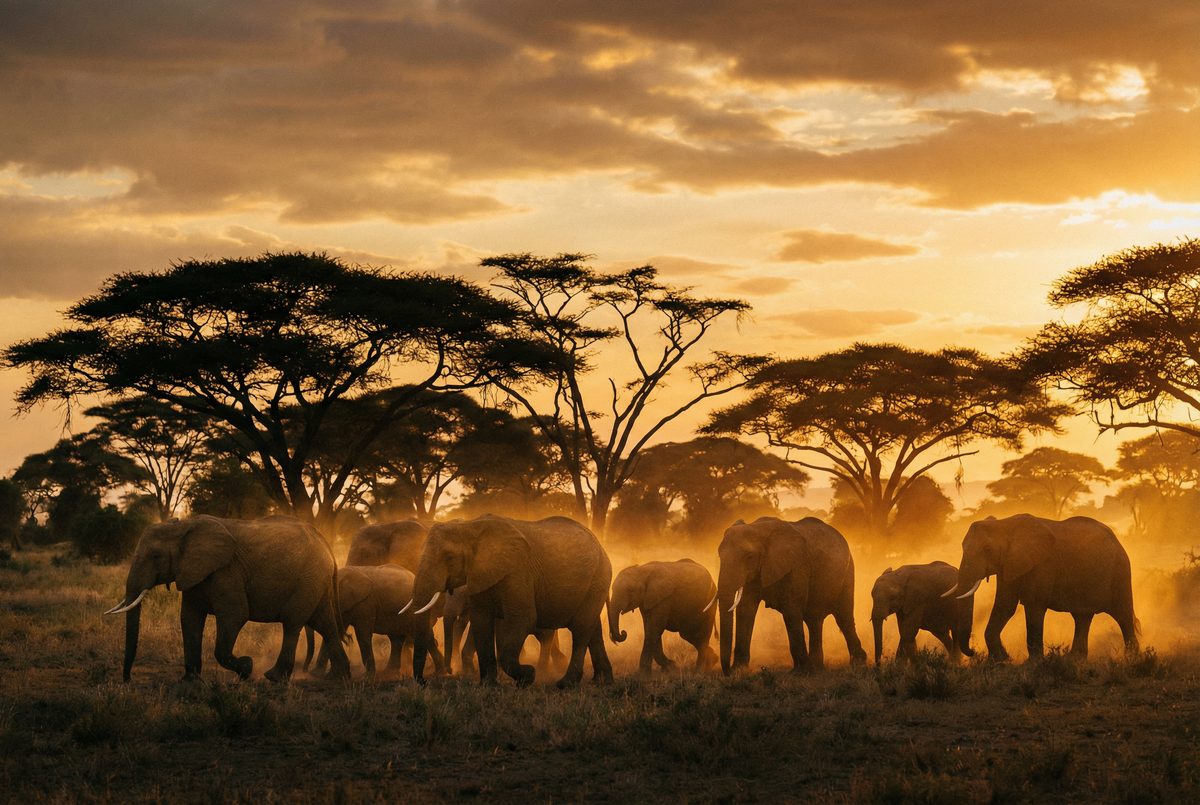 丝瓜视频非洲野生动物视频 非洲草原大象迁徙视频教程